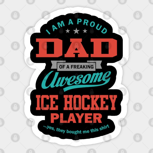 Father of Ice Hockey player. Sticker by C_ceconello